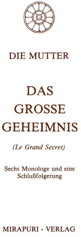 Das grosse Geheimnis