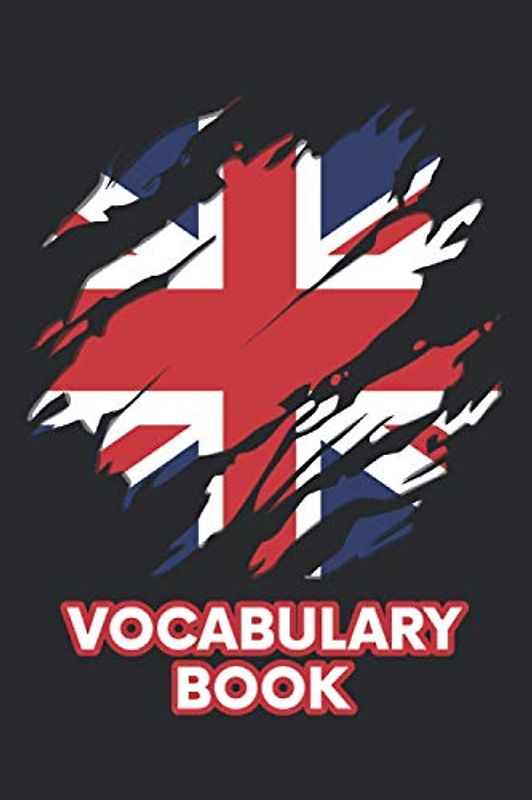 Vocabulary Book: Vokabelheft für die Schule I Englisch I Eintragen von Vokabeln, Notizen, Aufgaben & Ideen I DIN A5 I 100 linierte Seiten I Perfekte Geschenkidee zum Schulstart