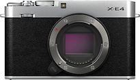 Image of Fujifilm X-E4 Body zilver (Refurbished)