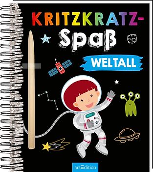 Kritzkratz-Spaß Weltall