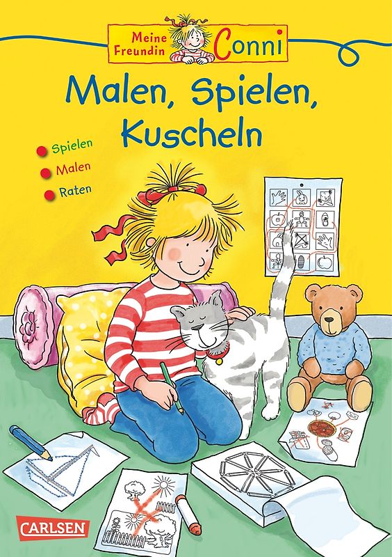 Conni Gelbe Reihe: Conni - Malen, Spielen, Kuscheln