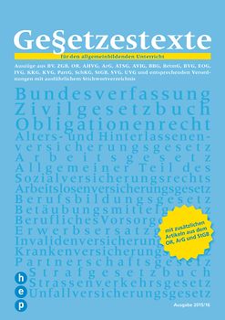 Gesetzestexte 2015/2016 | Print inkl. eLehrmittel