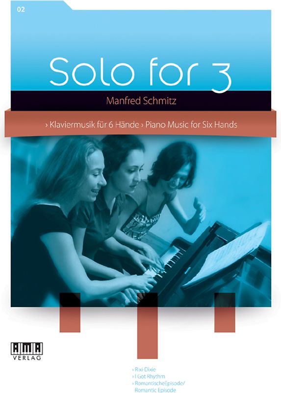 Solo for 3. Heft 2: Klaviermusik für 6 Hände