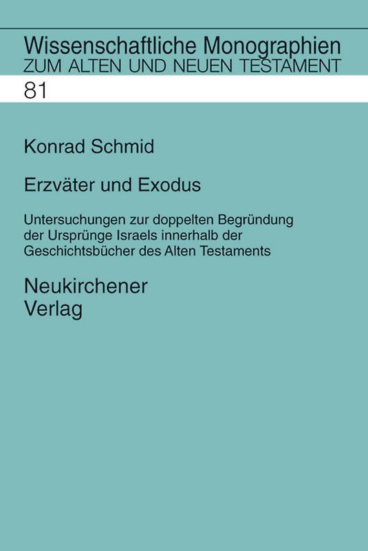 Erzväter und Exodus