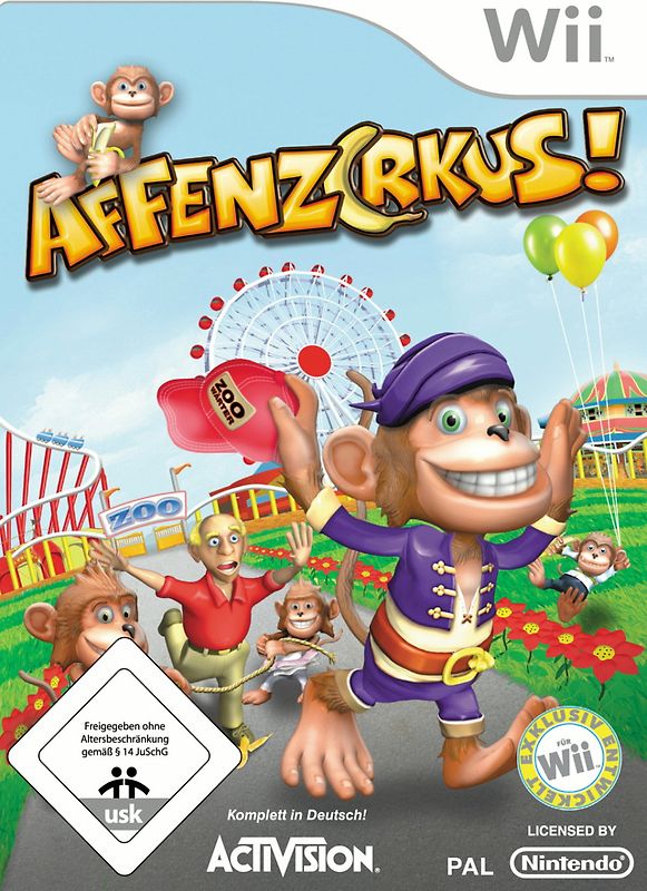 Affenzirkus Nintendo Wii