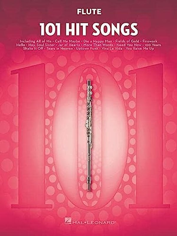 101 Hit Songs For Flute (Instrumental Folio)