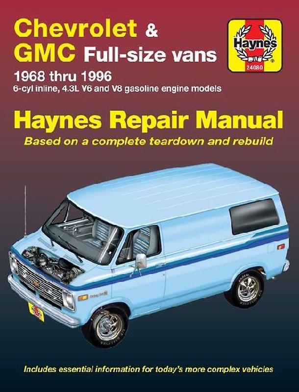 Chevrolet & GMC Full-Size Vans 1968-96