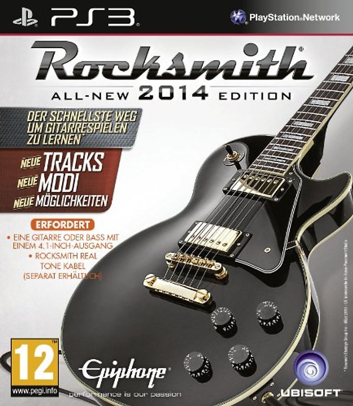 Rocksmith 2014 [ohne Kabel, Internationale Version] PlayStation 3