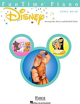 Funtime Piano Disney Piano Sheet Music 11 Classic & Modern Disney Songs for Level 3a-3b Arranged for Easy Learning Includes Beauty and the Beast, Frozen, Hercules, Coco & More