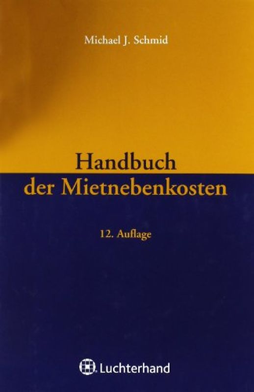 Handbuch der Mietnebenkosten
