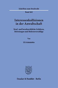 Interessenkollisionen in der Anwaltschaft