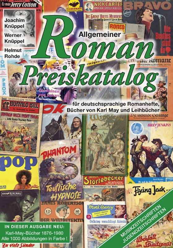 Allgemeiner Roman-Preiskatalog , Preisführer für deutschsprachige Romanhefte, Bücher von Karl May und Leihbücher
