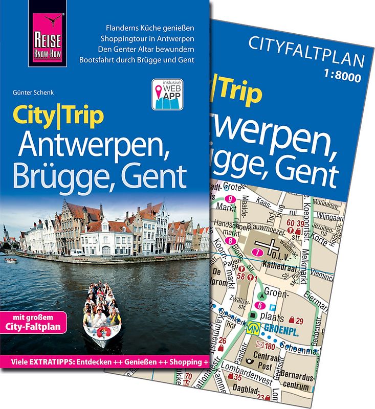 Reise Know-How CityTrip Antwerpen, Brügge, Gent