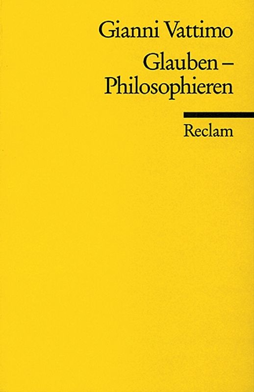 Glauben - Philosophieren