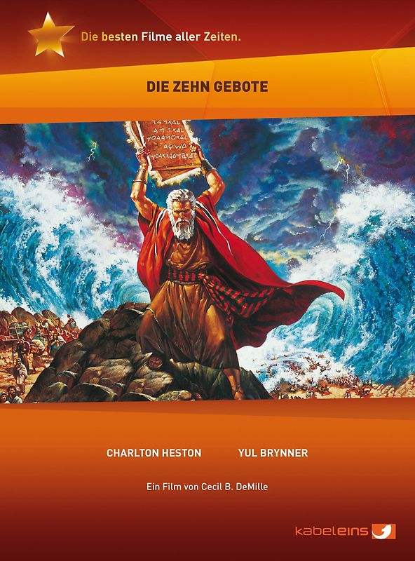 Die Zehn Gebote - Die besten Filme aller Zeiten DVD