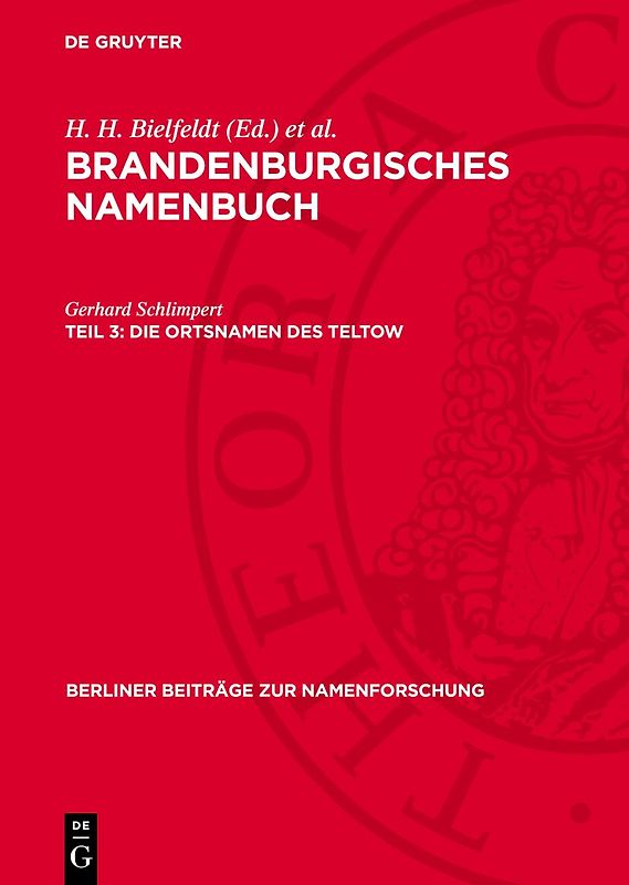 Die Ortsnamen des Teltow