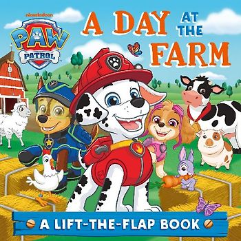 PAW Patrol A Day At The Farm Lift-the-Flap book