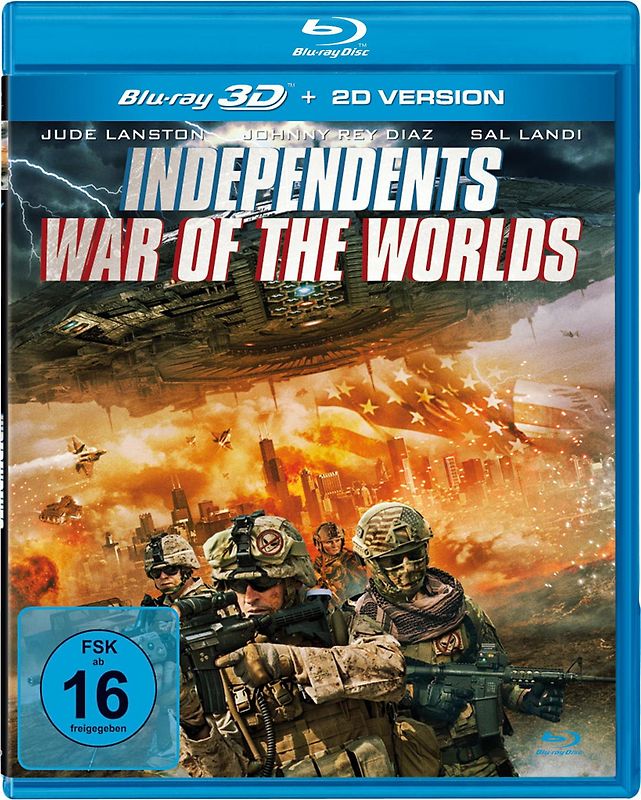 Independents - War of the Worlds (Blu-ray 3D) 3D Blu-ray Disc