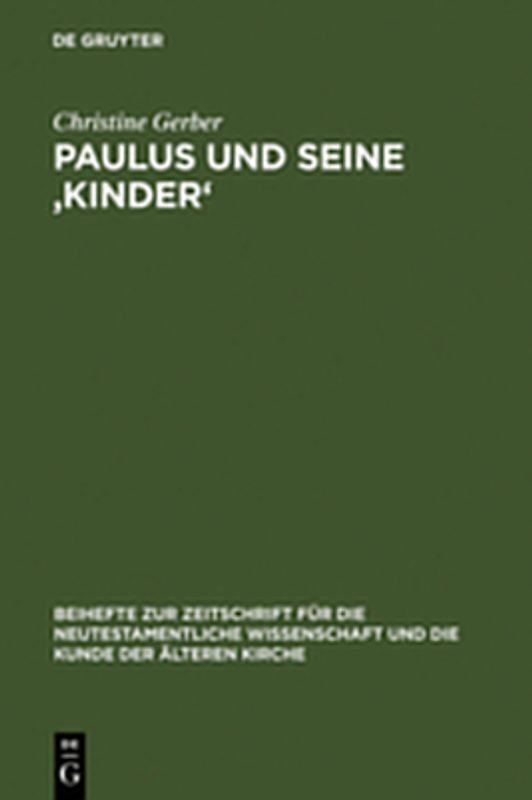 Paulus und seine ‚Kinder'
