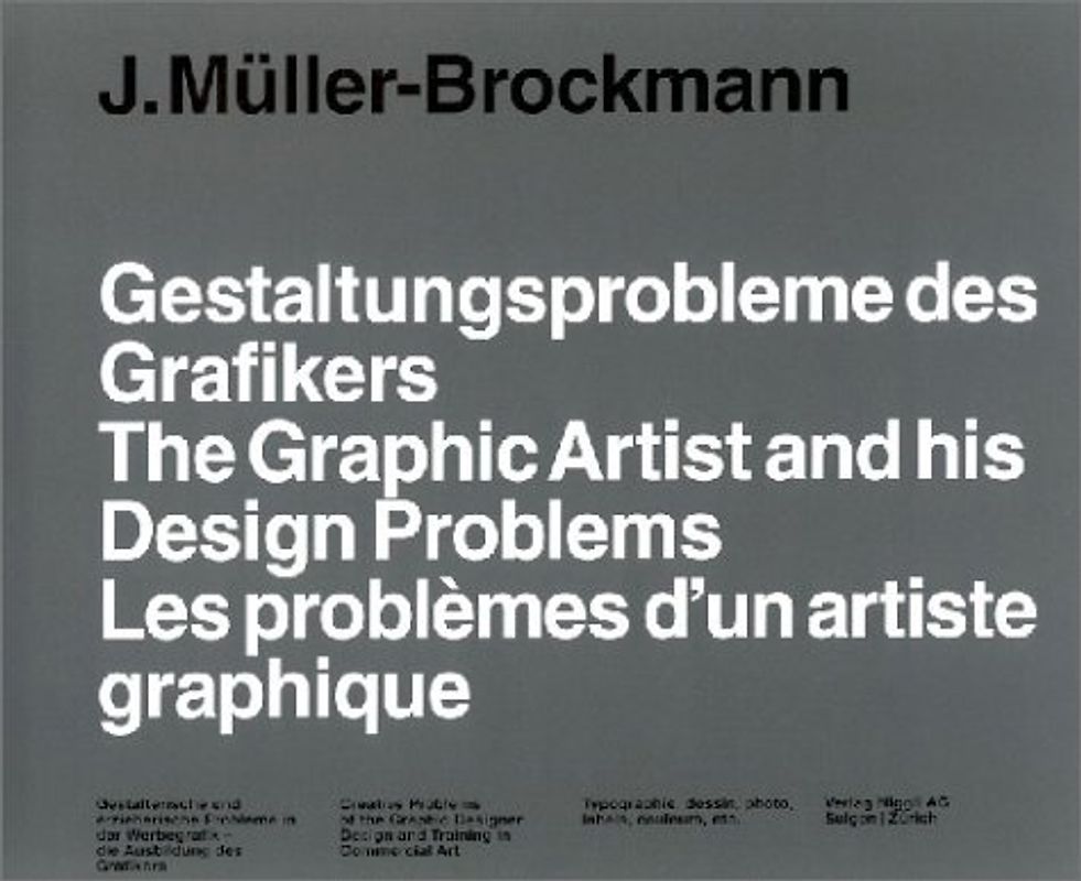 Gestaltungsprobleme des Grafikers