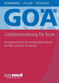 GOÄ (Gebührenordnung für Ärzte)
