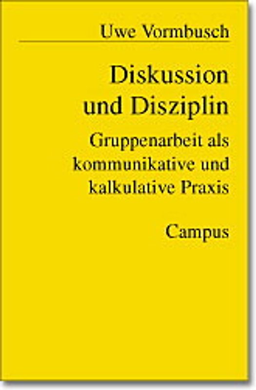 Diskussion und Disziplin