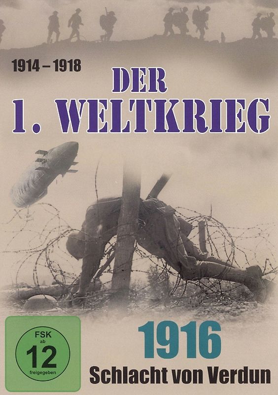 Der 1. Weltkrieg, Teil 3 - 1916 Schlacht von Verdun DVD