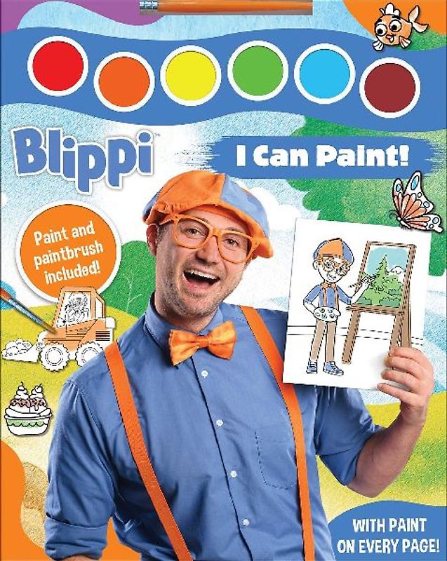 Blippi: I Can Paint!