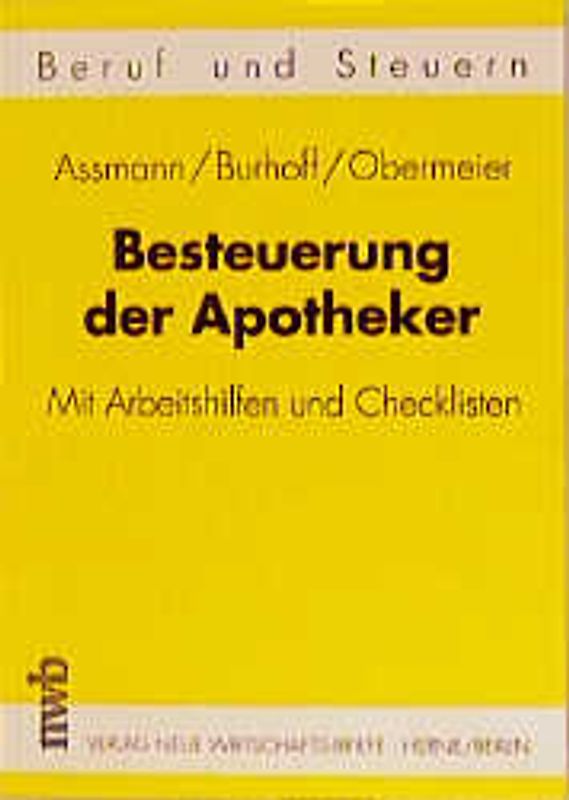 Besteuerung der Apotheker