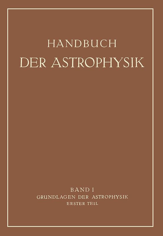 Grundlagen der Astrophysik