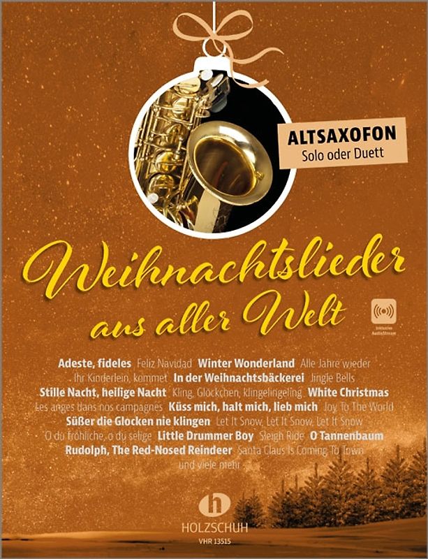 Weihnachtslieder aus aller Welt - Altsaxofon