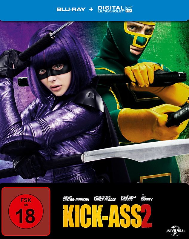 Kick-Ass 2 [Steelbook, Limited Edition] Blu-ray Disc