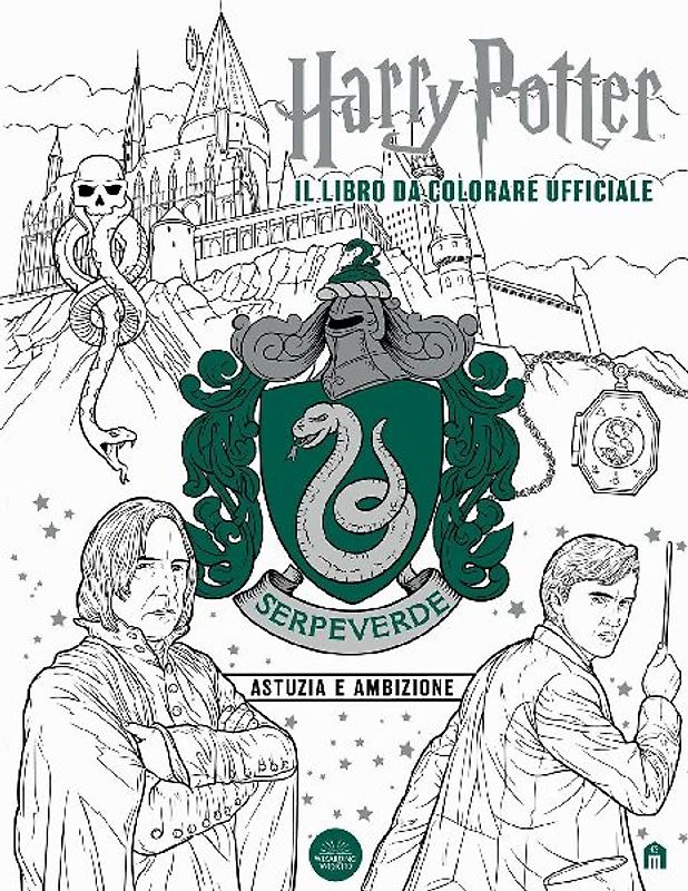 Harry Potter. Serpeverde: astuzia e ambizione. Il libro da colorare ufficiale
