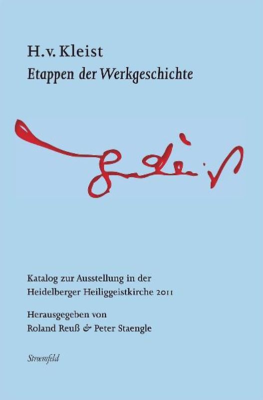 H. v. Kleist. Etappen der Weltgeschichte
