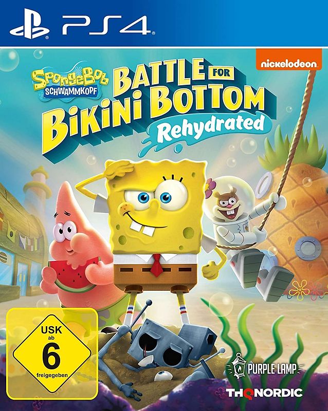 Spongebob SquarePants: Battle for Bikini Bottom - Rehydrated [Standard Edition] PlayStation 4
