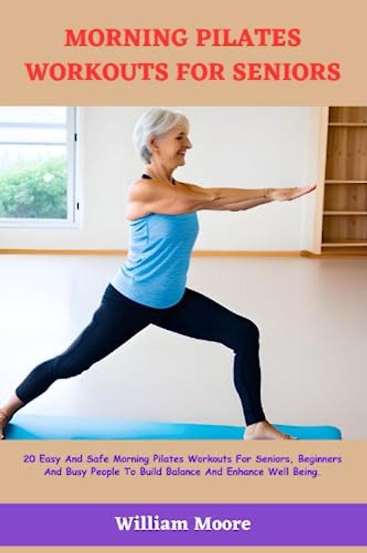 MORNING PILATES WORKOUTS FOR SENIORS: 20 Easy And Safe Morning Pilates Workouts For Seniors, Beginners And Busy People To Build Balance And Enhance Well Being.