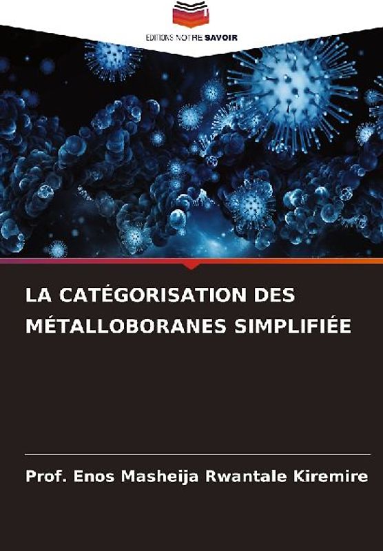LA CATÉGORISATION DES MÉTALLOBORANES SIMPLIFIÉE