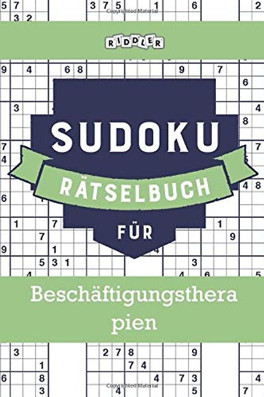 Sudoku Rätselbuch für Beschäftigungstherapien