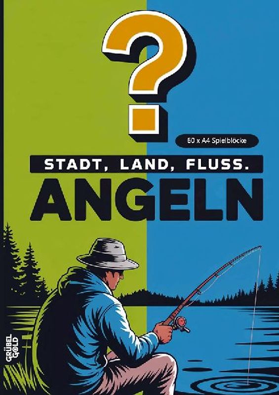 Stadt, Land, Fluss, Angeln