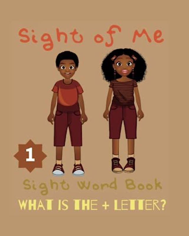 Sight of Me: Sight Word Book: 1 What is the letter? (Green Sparkles Set)