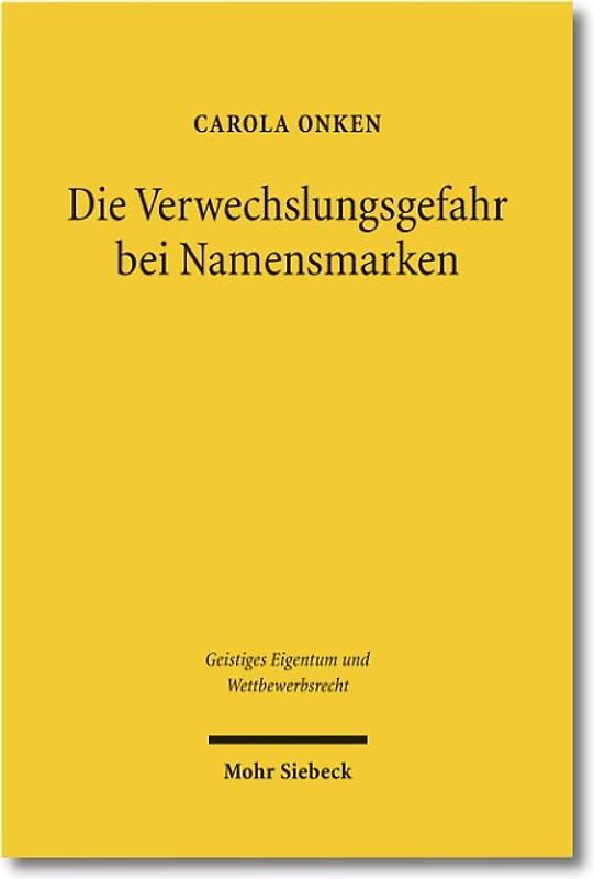 Die Verwechslungsgefahr bei Namensmarken