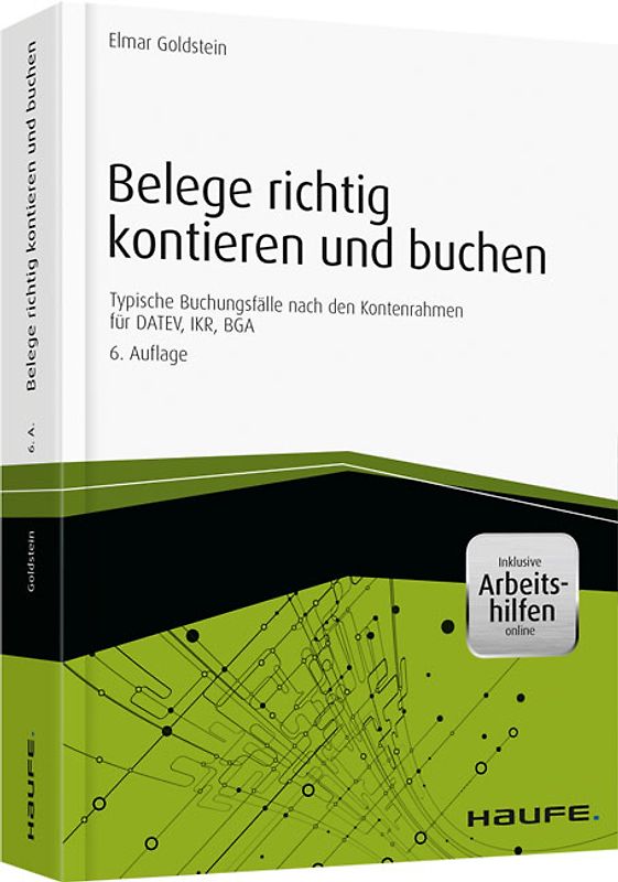 Belege richtig kontieren und buchen - inkl. Arbeitshilfen online