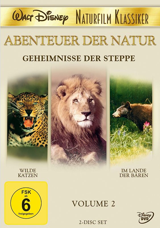 Geheimnisse der Steppe - Walt Disney Naturfilm Klassiker Vol. 2 [2 DVDs] DVD