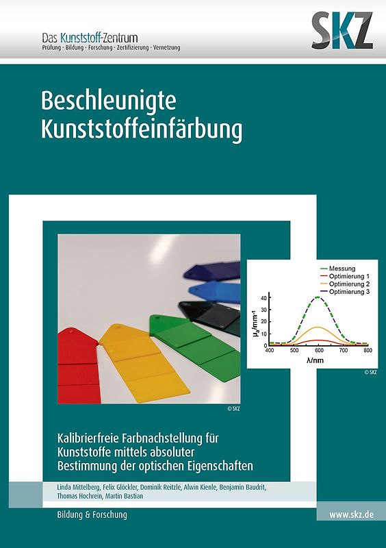 Beschleunigte Kunststoffeinfärbung