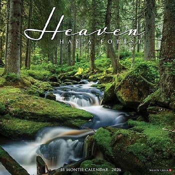 Heaven Has a Forest 2026 12 X 12 Wall Calendar