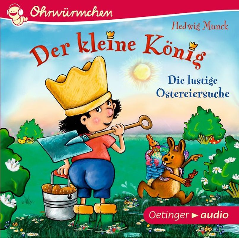 Der kleine König. Die lustige Ostereiersuche