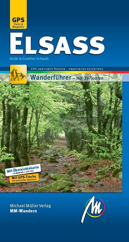 Elsass MM-Wandern Wanderführer Michael Müller Verlag
