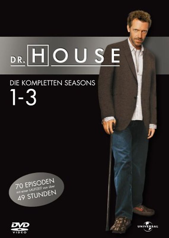 Dr. House Season Staffel 1-3 DVD
