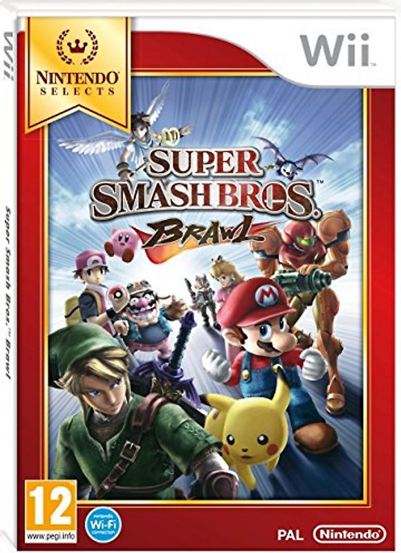Super Smash Bros Brawl [Nintendo Selects, EU Import] Nintendo Wii