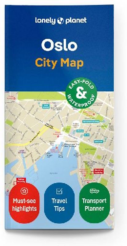 Lonely Planet Oslo City Map
